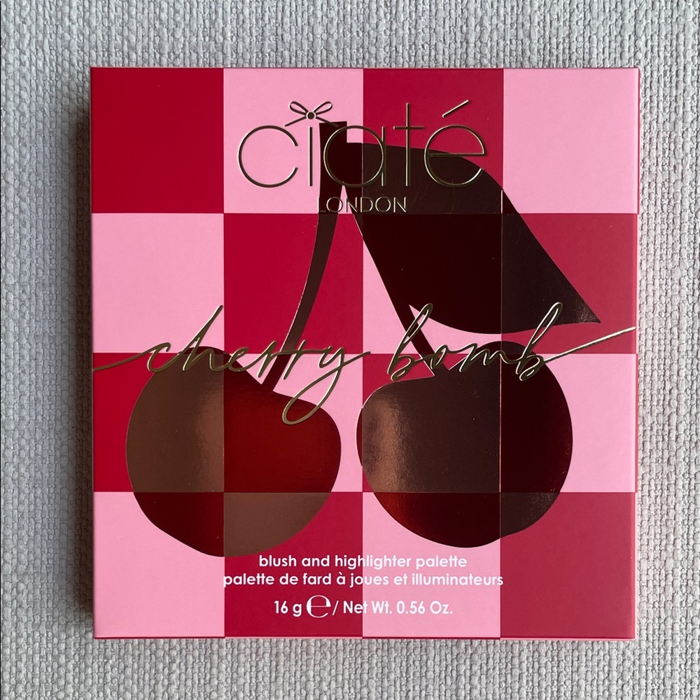 Ciaté London Cherry Bomb Blush and Highlighter Palette - Picture 6 of 9